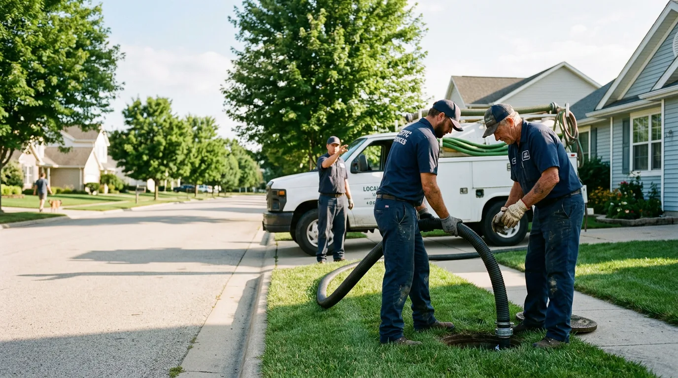 Septic Tank Cleaning in Huddleston, VA